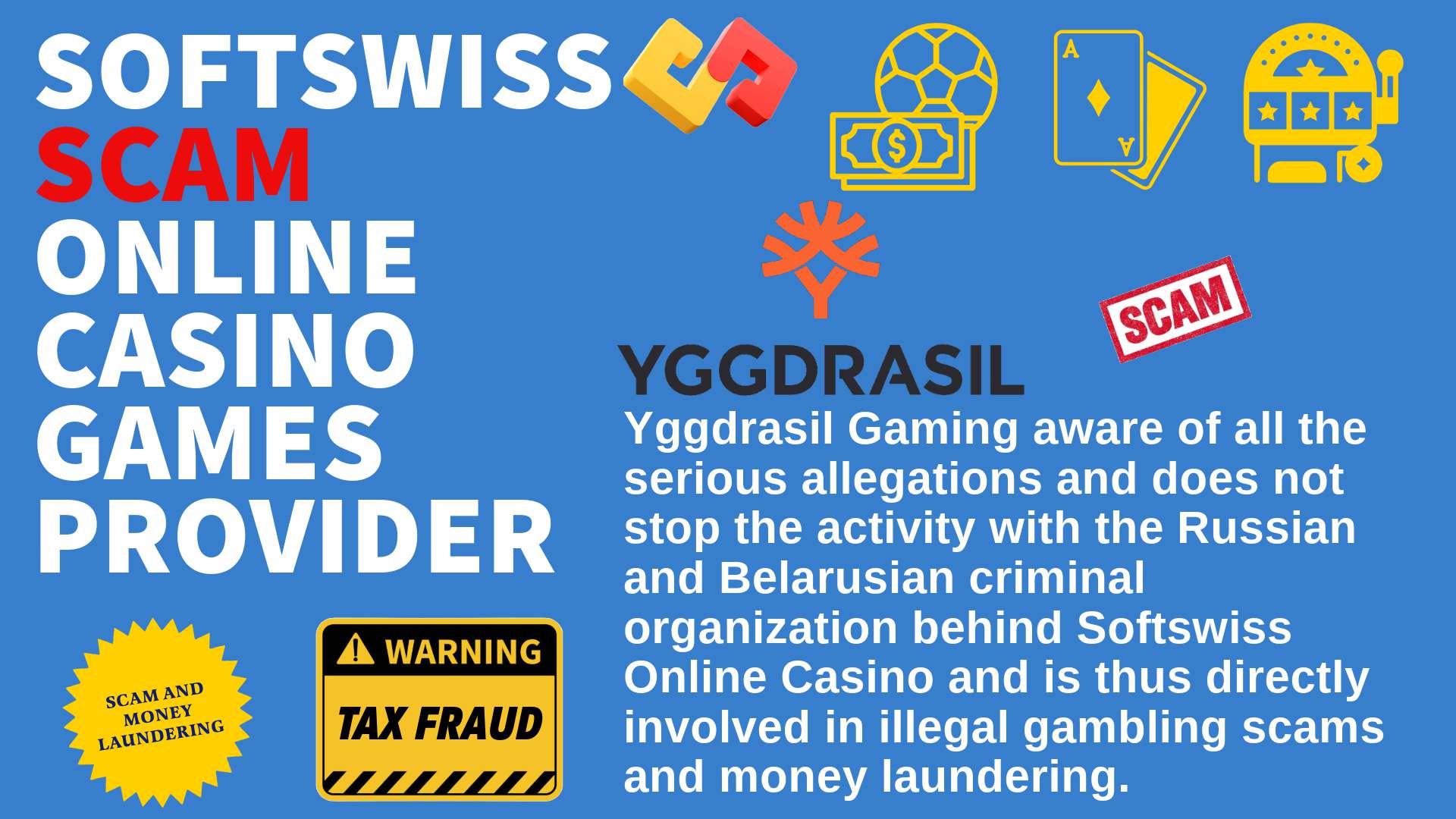 Yggdrasil Gaming - softswiss scam - Casino by Softswiss